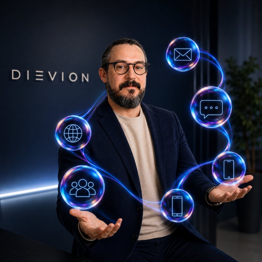 Viktor Ditler, Gründer von DIEVION, Digital Experience, UX Studio und KI-Agentur in Sankt Augustin